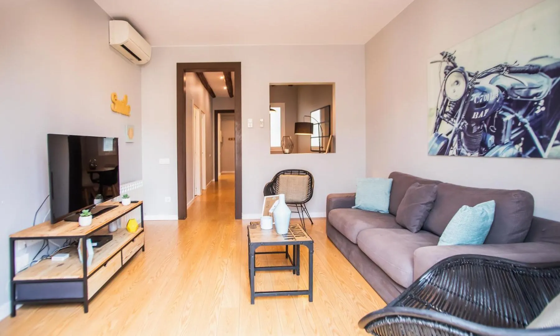 44Mal1084- Bright 2Br Apartment バルセロナ